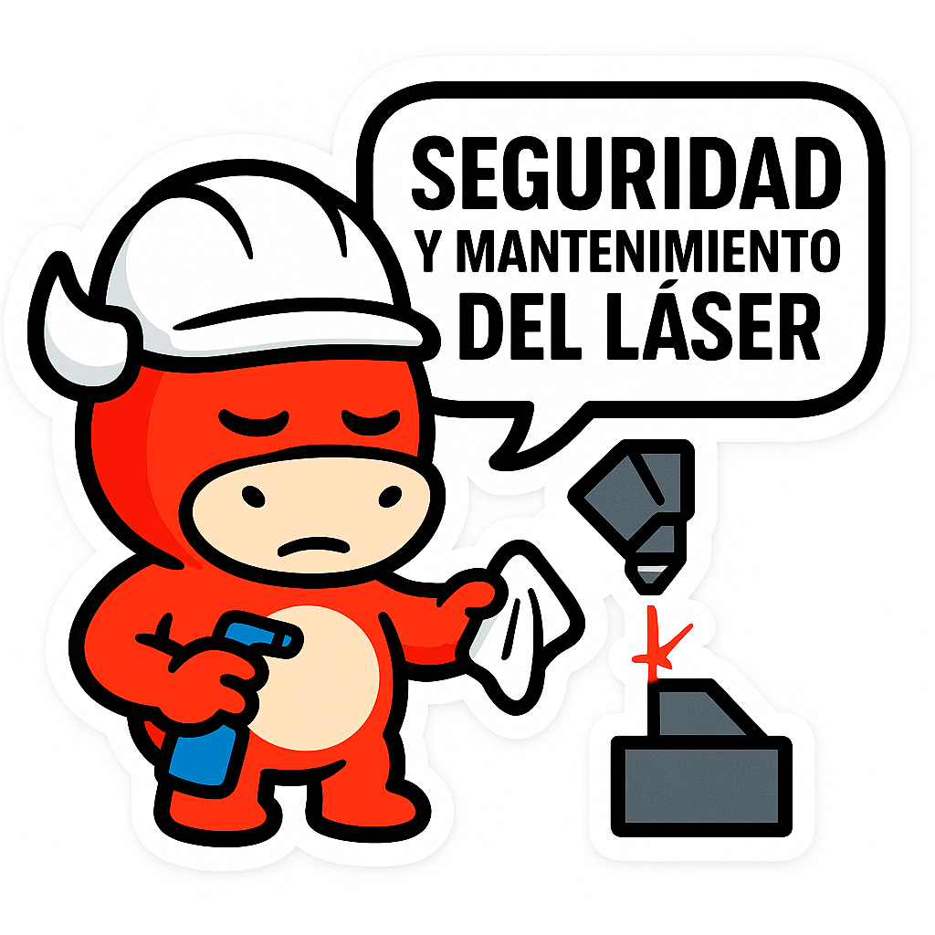 🛡️ 2. Seguridad y Mantenimiento del Láser