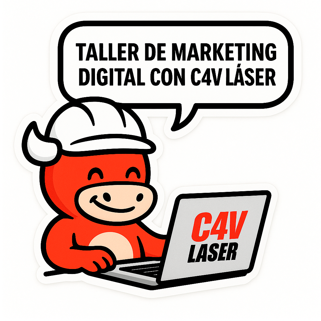 📣 6. Taller de Marketing Digital con C4V Láser